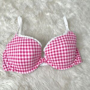Victoria’s Secret Gingham Cotton Bra